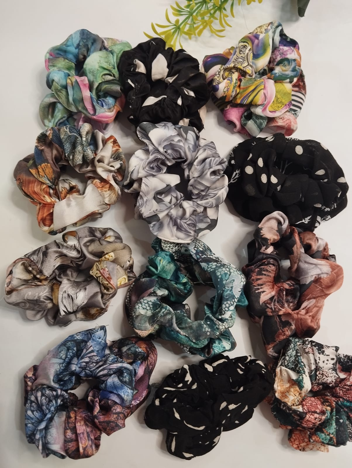117-Printed Scrunchy (Pack of 2)